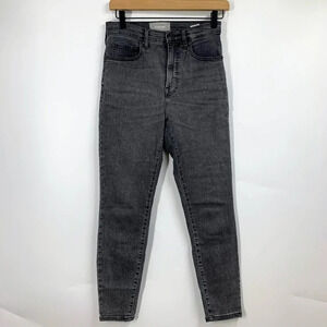 Everlane  Women's The High-Rise Skinny‎ Ankle Stretch Washed Ankle Jean Size 27